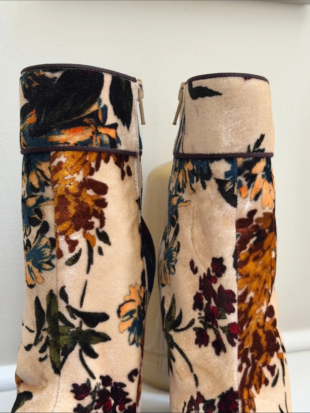 Christian Louboutin Veau Velour Moulamax  Boots Size 37.5/7.5US